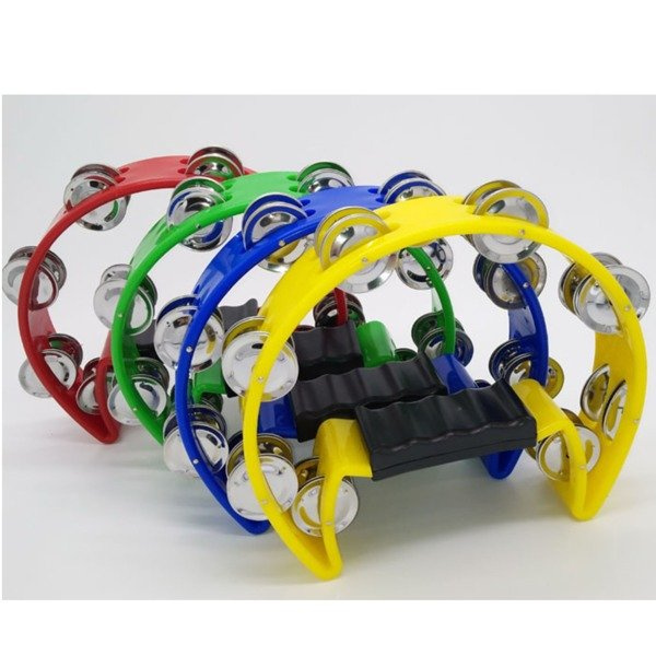 Tambourine TW16 yellow Product catalog \ Percussion Instruments